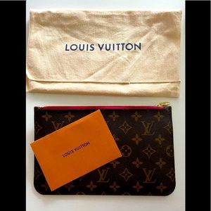 LOUIS VUITTON Monogram Neverfull GM Pochette